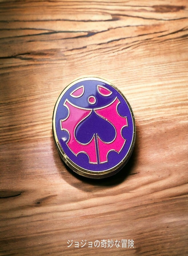 KOZUKI JOJO Pin Enamel Joestar Pins JOJO Merch JOJO Manga pin Jotaro Pin JOJO Enamel brooch Anime Enamel label Josuke Dio Jolyne Cujoh otaku gifts (BUG) - Image 2